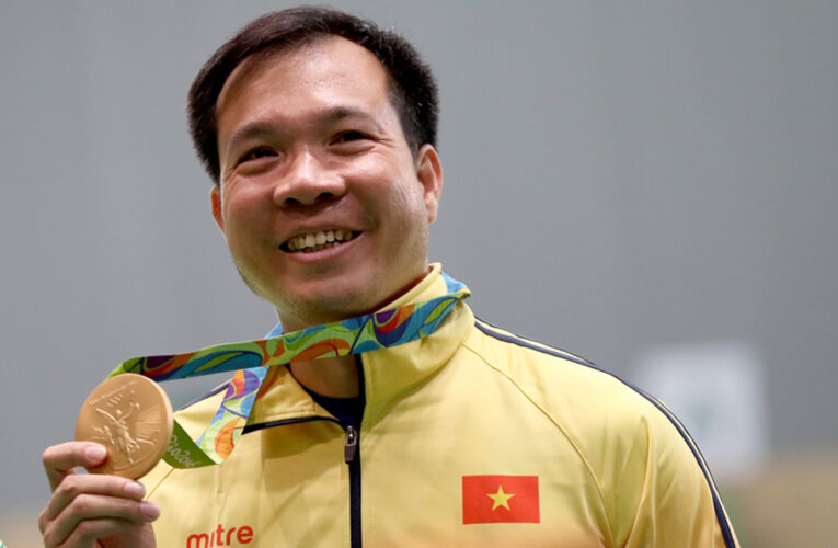 Xạ thủ Hoàng Xuân Vinh có một suất mời đến Olympic 2021